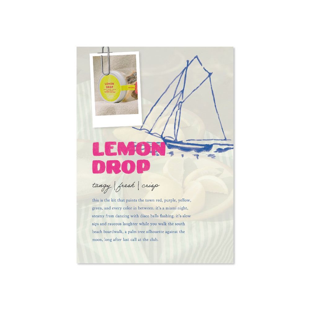 Lemon Drop Cards - 5x7 Digital Download