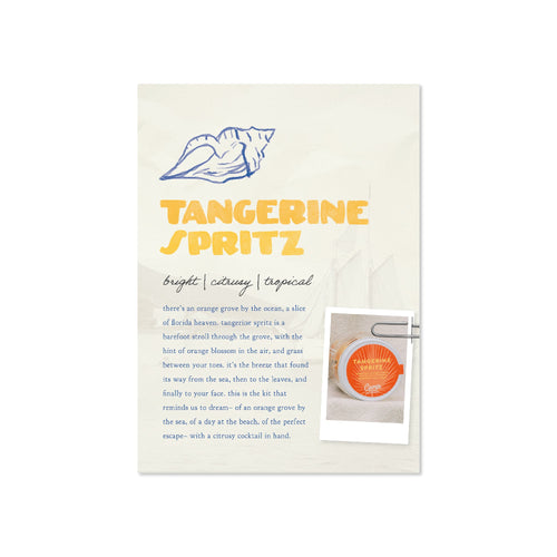 Tangerine Spritz Cards - 5x7 Digital Download